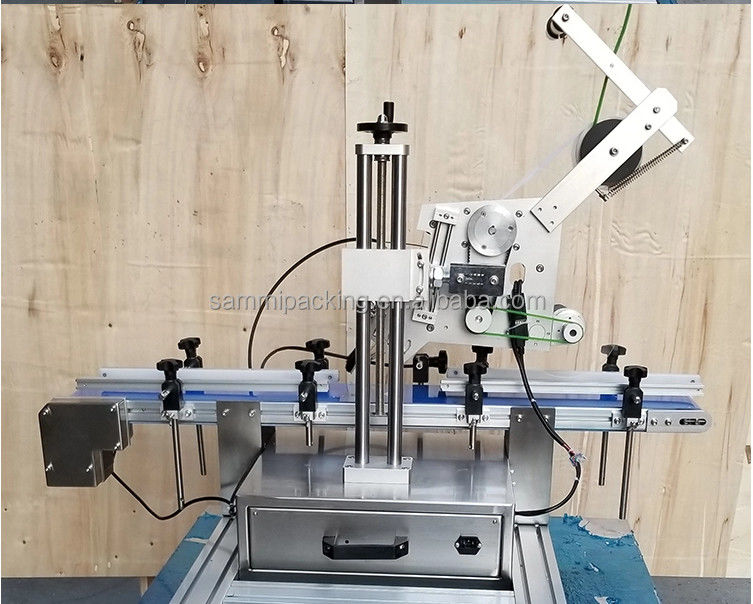 自動ステッカー フラットボトルラベル付け機 電動駆動型