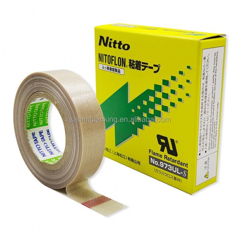 Nitto 973UL Nitto 903 PTFEファイバーグラステープ 密封用フィルムテープ Nittoテープ 0.13mm × 13mm × 10m 973UL-S