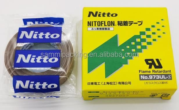 Nitto 973UL Nitto 903 PTFEファイバーグラステープ 密封用フィルムテープ Nittoテープ 0.13mm × 13mm × 10m 973UL-S