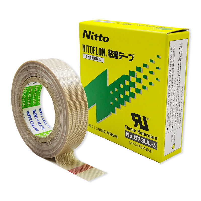 オリジナル ニット・デンコ PTFEテープ 熱耐性テープ 電気隔熱用 PTFE接着テープ 973UL-S