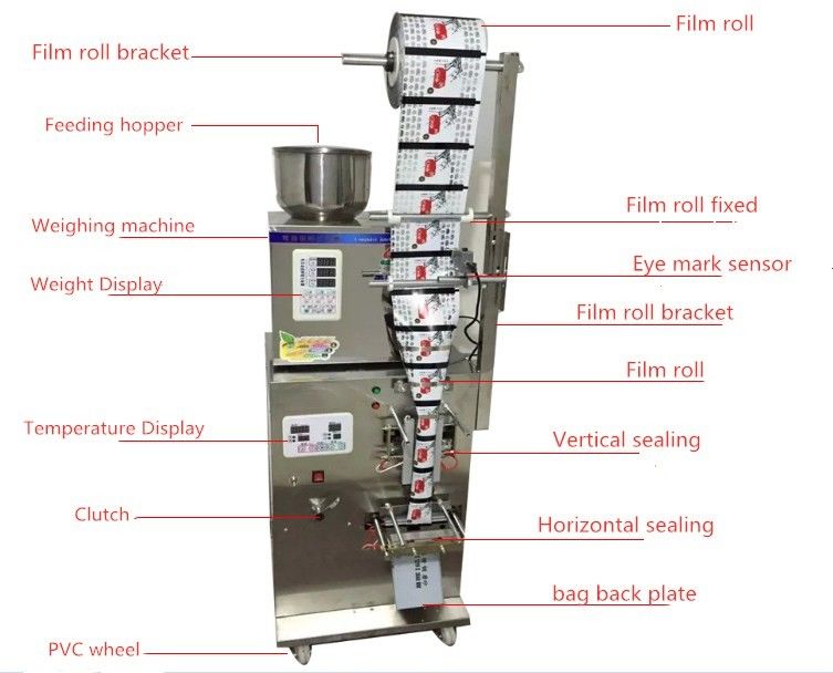 茶フィルター紙袋のための多目的自動包装機