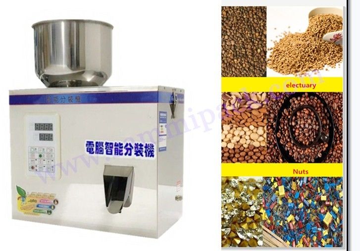 FZ-100 乾茶,粉末,種子,穀物を重量化する詰め機 2-100g