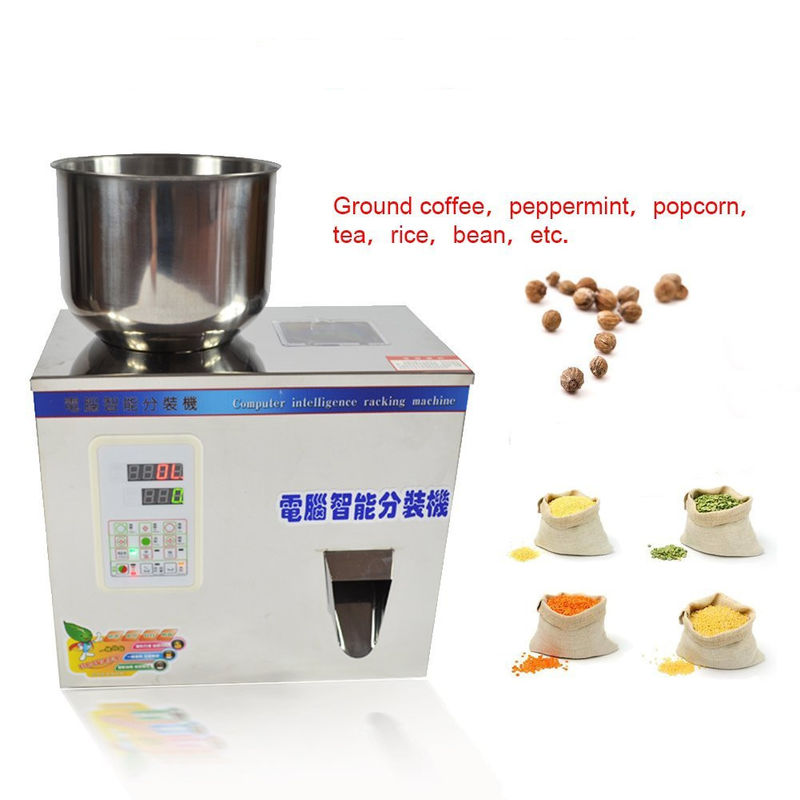 FZ-100 乾茶,粉末,種子,穀物を重量化する詰め機 2-100g