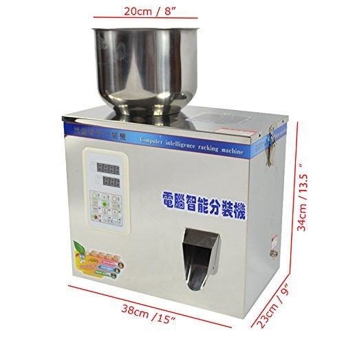 FZ-100 乾茶,粉末,種子,穀物を重量化する詰め機 2-100g
