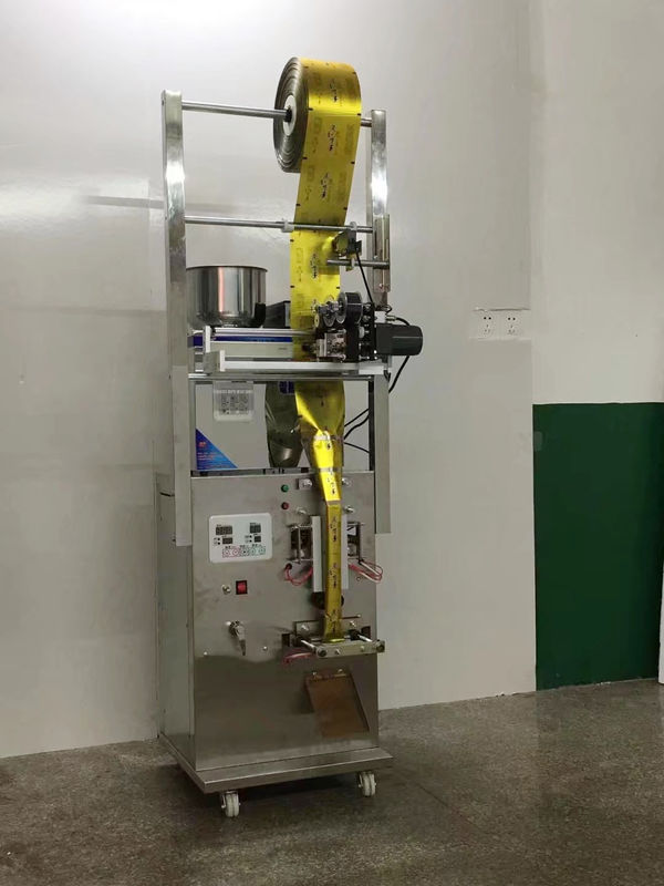 半自動電気茶袋包装機 信頼性の高いモーターコアコンポーネントでステンレス鋼と粉末を詰める