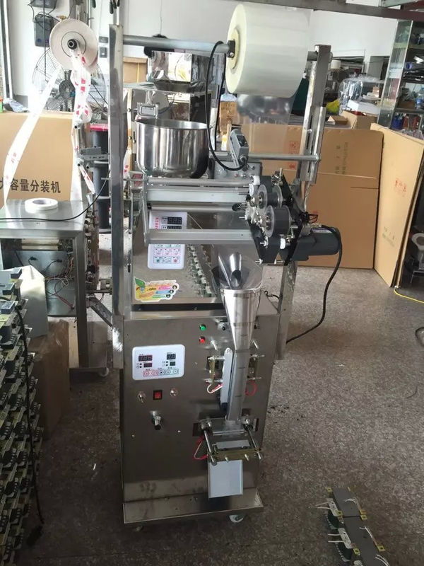 半自動電気茶袋包装機 信頼性の高いモーターコアコンポーネントでステンレス鋼と粉末を詰める
