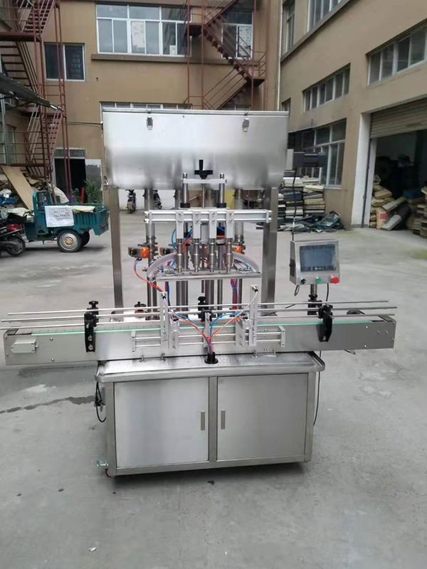 自動4頭 ワイン/飲料/ジュースソース生産 充填機工場/液体ボトルライン