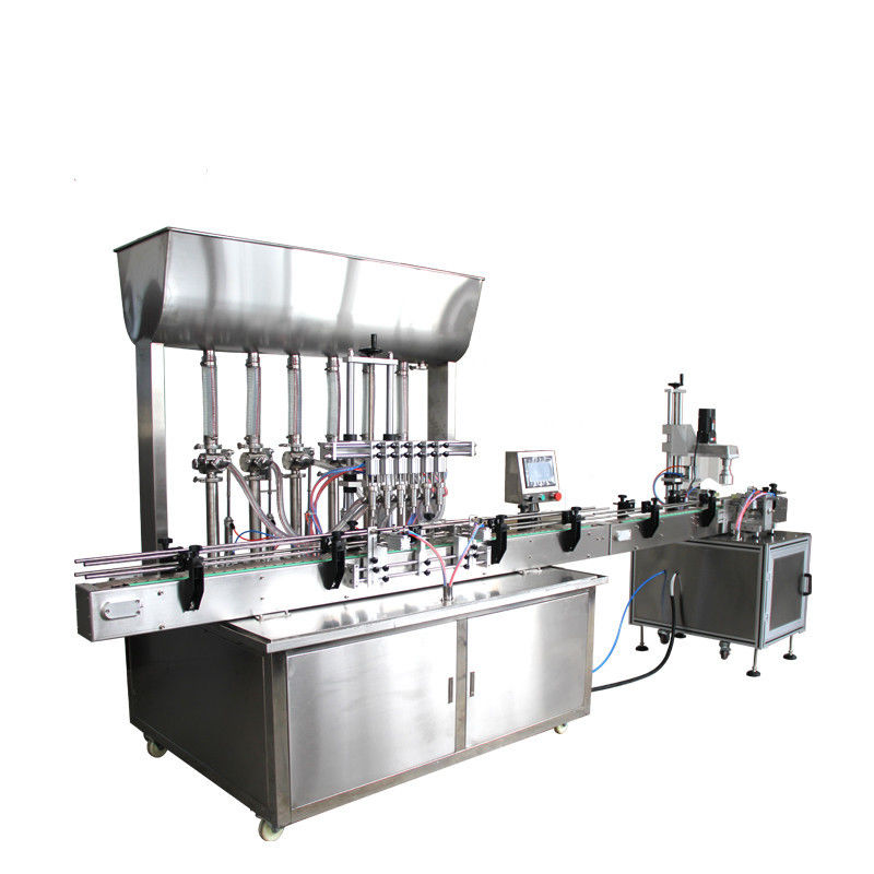 自動4頭 ワイン/飲料/ジュースソース生産 充填機工場/液体ボトルライン