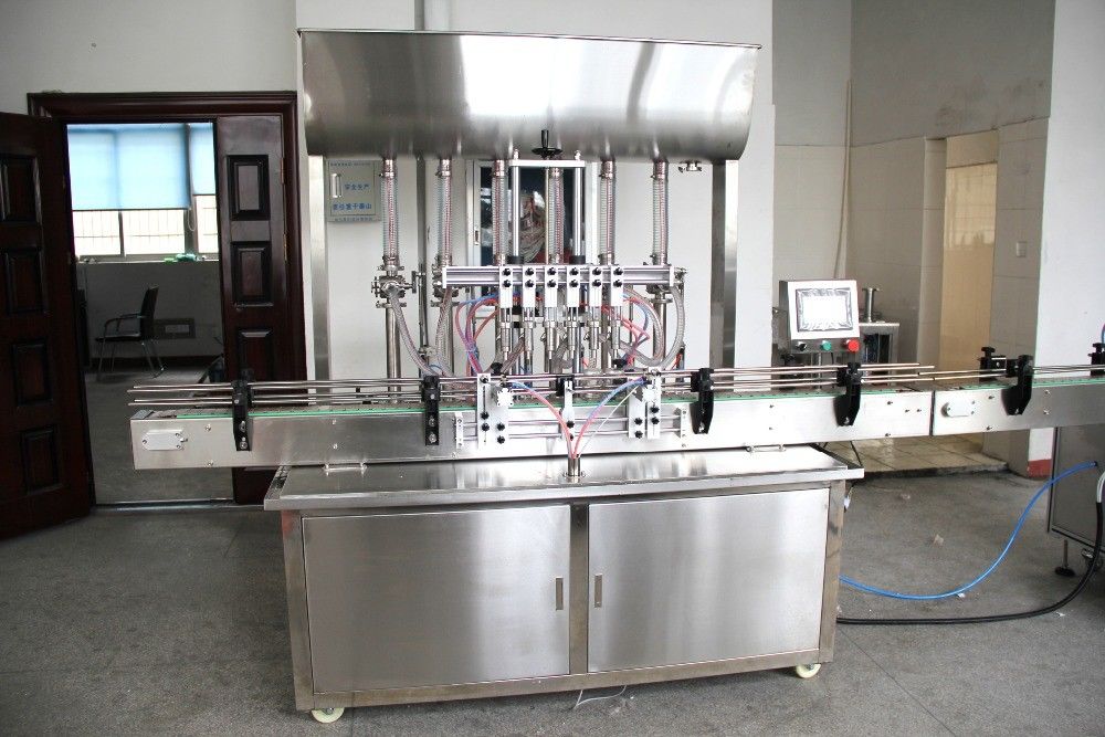 100mlから1000mlのフィルラー生産ラインのためのカスタマイズされた自動クリーム液体充填機
