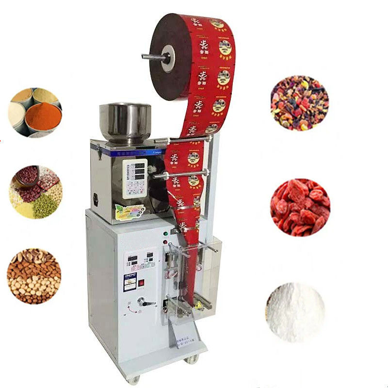 オートマティック 1-50G ドライ パワー 充填 ハードウェア ナッツ オートマティック 粉紅茶 香辛料 密封 梱包 機