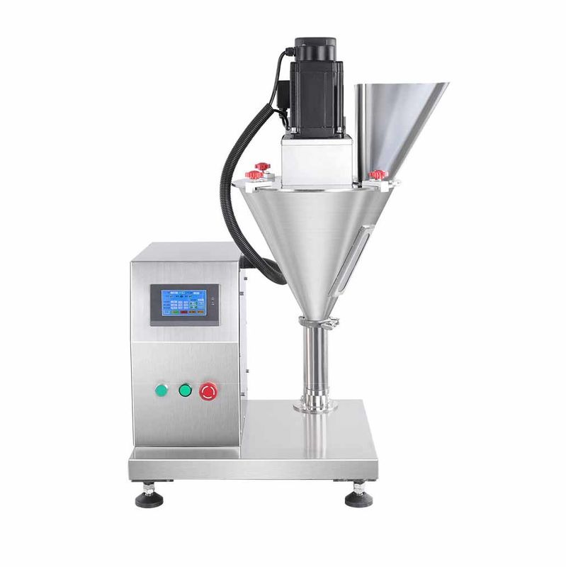 半自動乾燥粉末詰め機 ボトルバッグ ミルク 化粧品 化学物質 粉末 量量 量量 オーガー 粉末詰め機