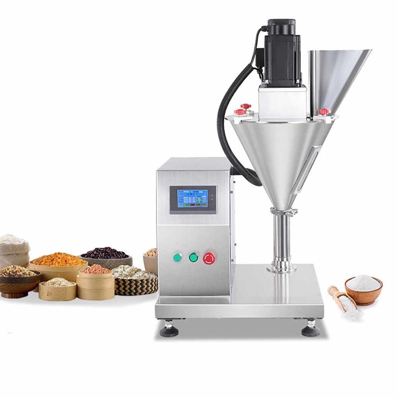 半自動乾燥粉末詰め機 ボトルバッグ ミルク 化粧品 化学物質 粉末 量量 量量 オーガー 粉末詰め機