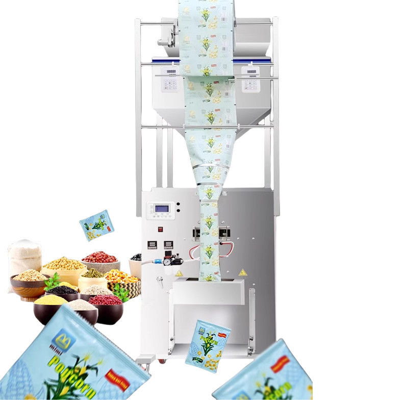多機能ダブルヘッド砂糖充填コーヒー豆計量包装機 500g 1000g 450*470*1750MM 商品