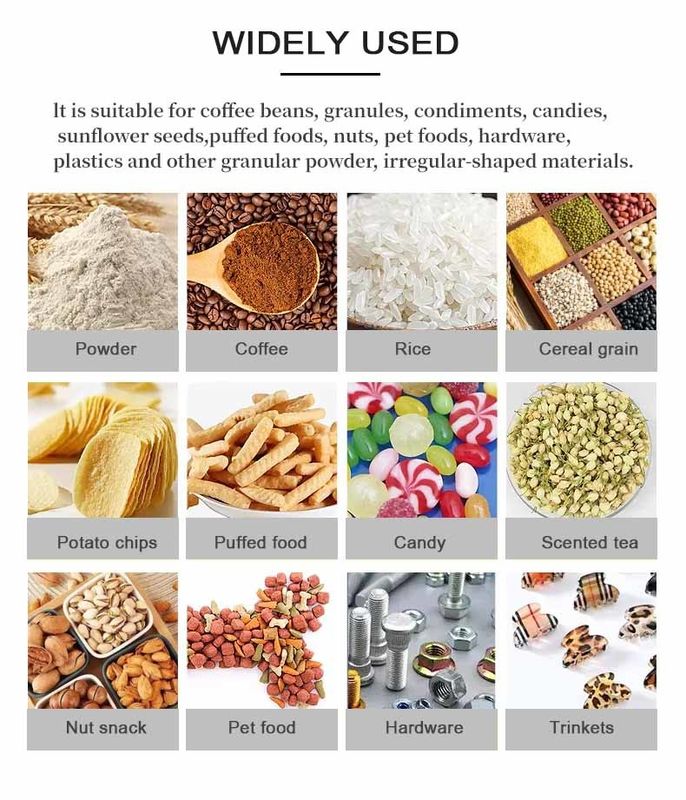 多機能ダブルヘッド砂糖充填コーヒー豆計量包装機 500g 1000g 450*470*1750MM 商品