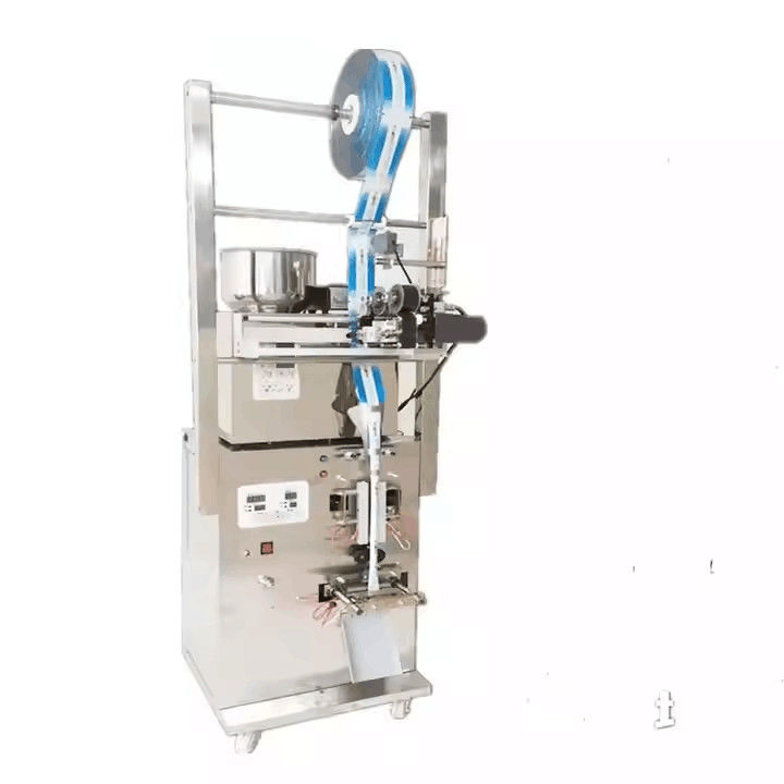 工場価格 茶粉包装機 砂糖 塩 コーヒー スティック サケット包装機 ホットスタンプ コード付き