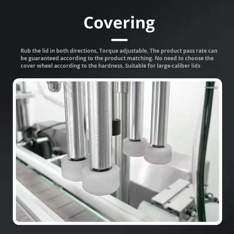 オートマティックテーブル磁気ポンプ ボトル容量の液体充填キャピングマシン スキントナーマッサージオイル