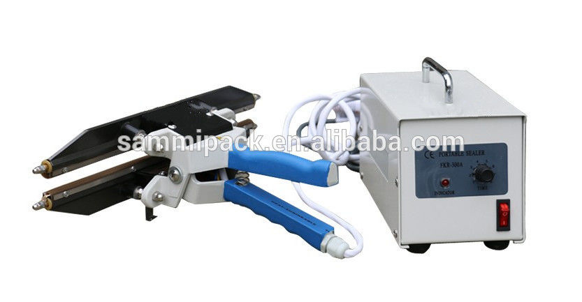 最新の密封機 プラスチックフィルム 携帯型 FKR-400A ハンドクランプ型 ポリエチレン袋密封機