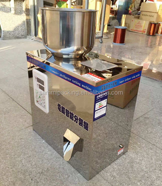 2-200g 最新のLCDパネル 茶を重量化する包装機/粒粉錠剤包装機