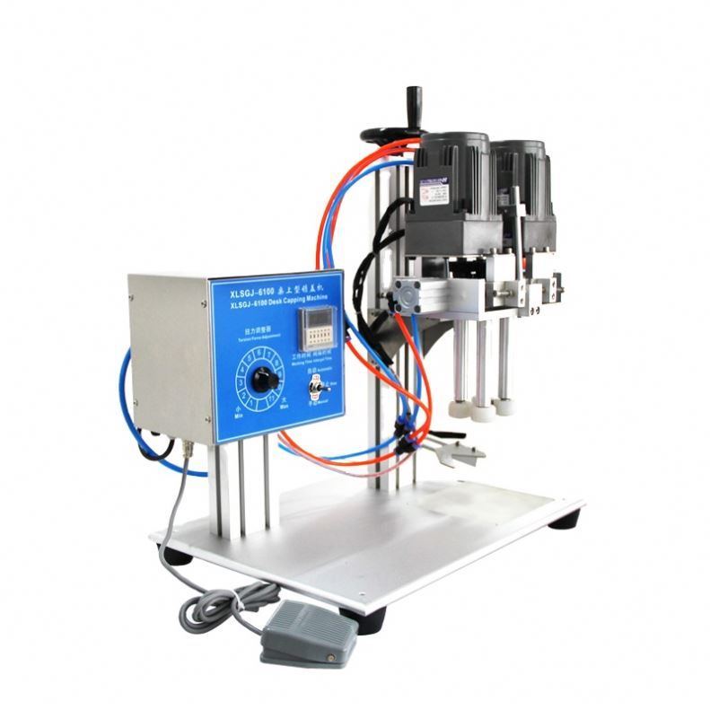 スプレーキャップキャッピングマシン、シャンプー、シャワージェル用半自動ボトルキャッピングマシン