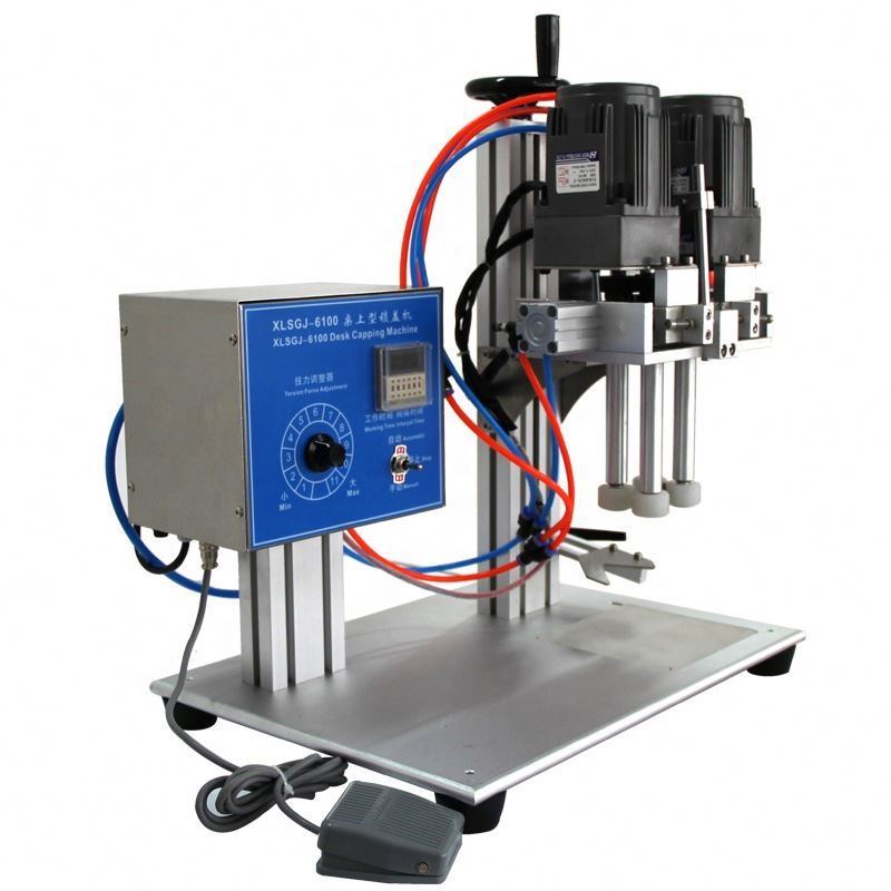 スプレーキャップキャッピングマシン、シャンプー、シャワージェル用半自動ボトルキャッピングマシン