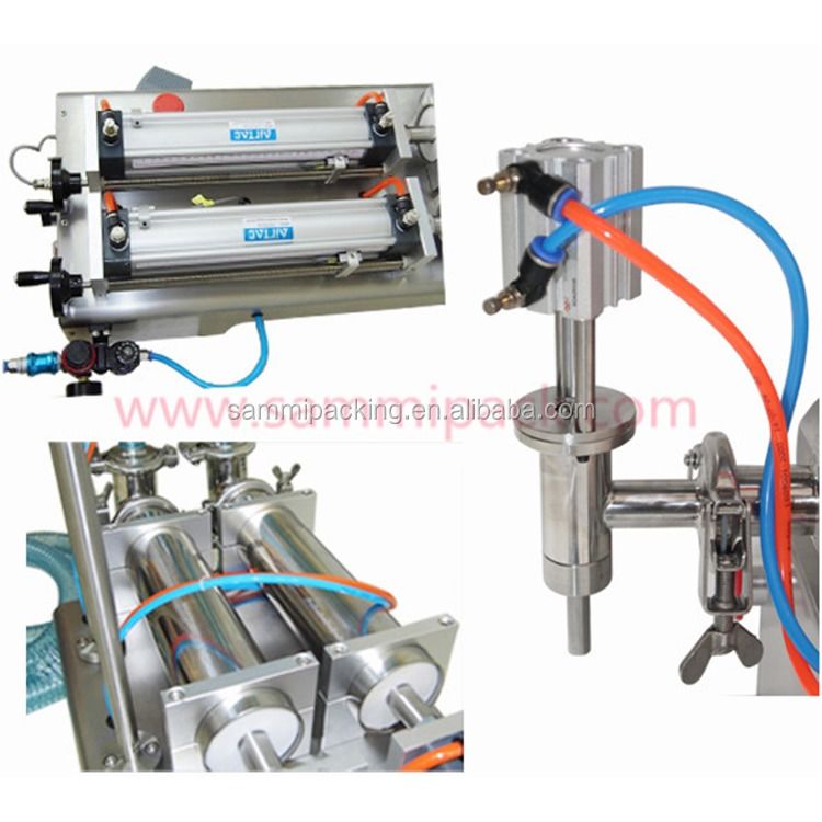 高速気圧液体詰め機,ダブルヘッド日flower oil filler,液体石けん詰め機