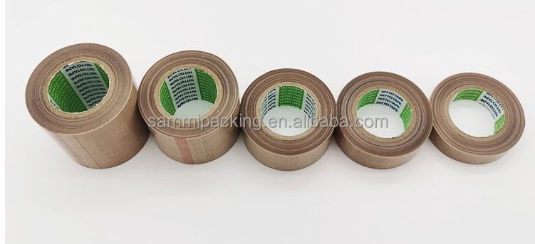 日東 973UL 高品質耐熱 PTFE粘着シリコーンベルト ホットメルトバッグシーリングテープ