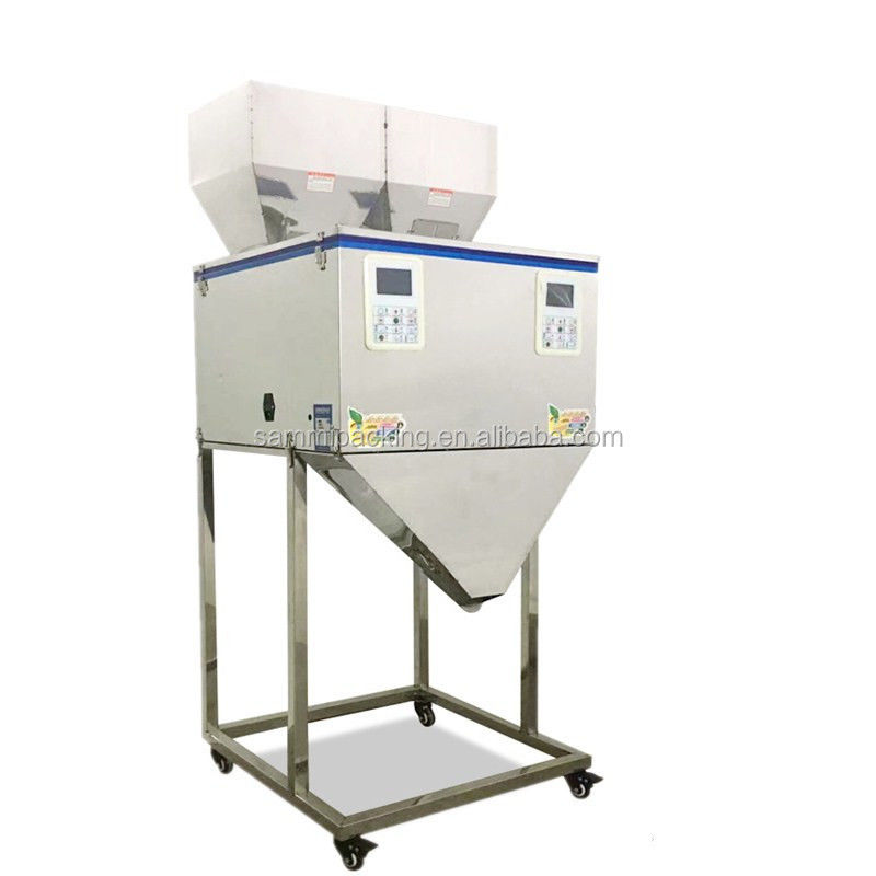 高品質 50-5000g 粉末詰め機 自動粒子茶穀物ナッツ 梱包 計量 詰め機 梱包機