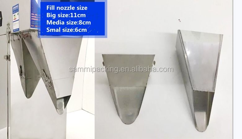 小型半自動卓上型電動デジタル制御スパイスティーコーヒー粒子顆粒計量充填機