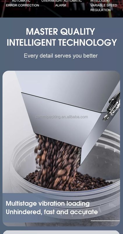 2025 ホットセール 粉末粒粒詰め機 穀物豆茶袋 袋樽用センサー付きの重量詰め機