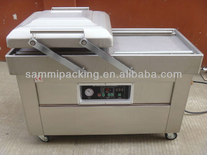 牛肉ベーコン鶏肉豆腐ピーナッツシーフード用多機能二重チャンバー真空包装機