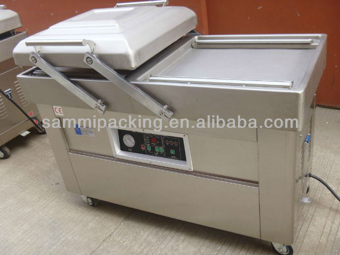 牛肉ベーコン鶏肉豆腐ピーナッツシーフード用多機能二重チャンバー真空包装機