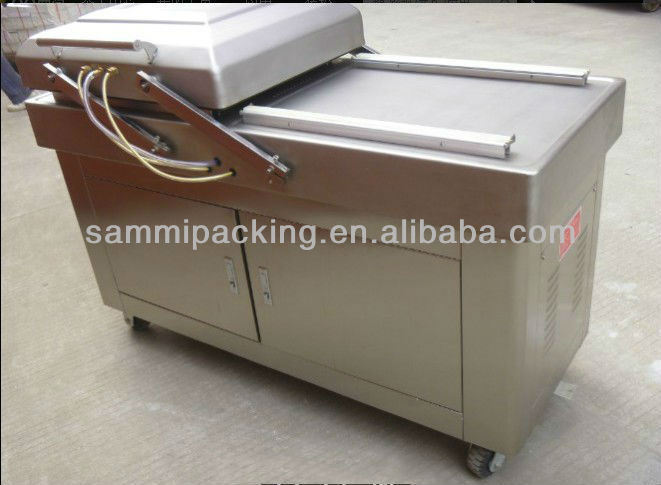 牛肉ベーコン鶏肉豆腐ピーナッツシーフード用多機能二重チャンバー真空包装機