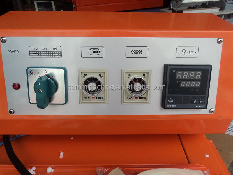 ホットセール 2 in 1 半自動収縮包装と切断機械 小型食品ボックス 木製包装収縮シールハンドル