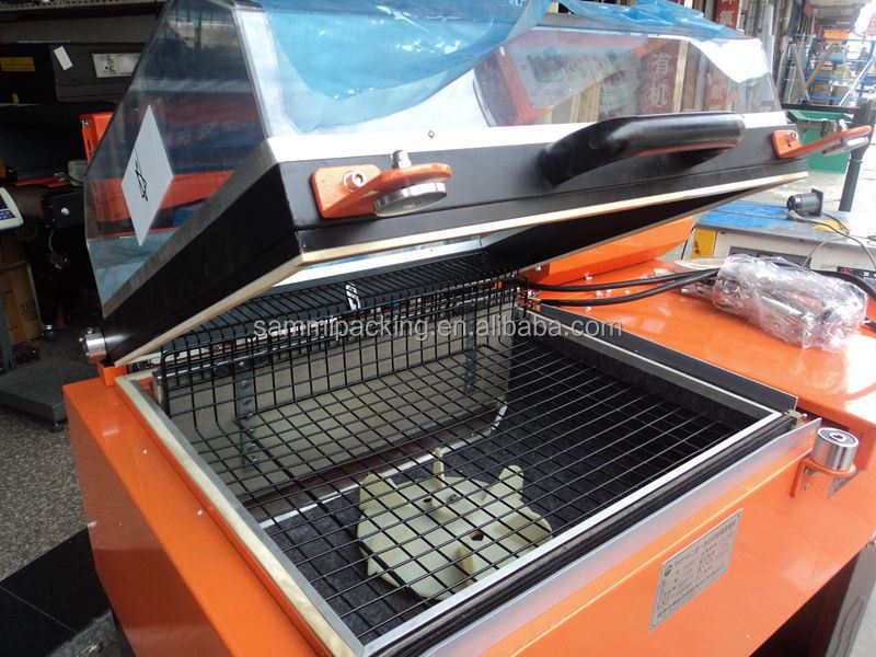 ホットセール 2 in 1 半自動収縮包装と切断機械 小型食品ボックス 木製包装収縮シールハンドル