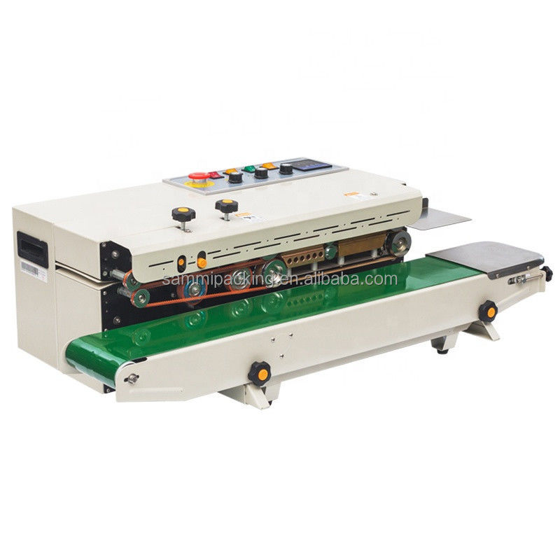 2025年 簡単操作 横型 電気食品袋 ジッパータイプ パウチ ヒートバンド シーラー 包装機