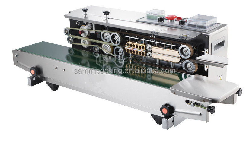 2025年 簡単操作 横型 電気食品袋 ジッパータイプ パウチ ヒートバンド シーラー 包装機