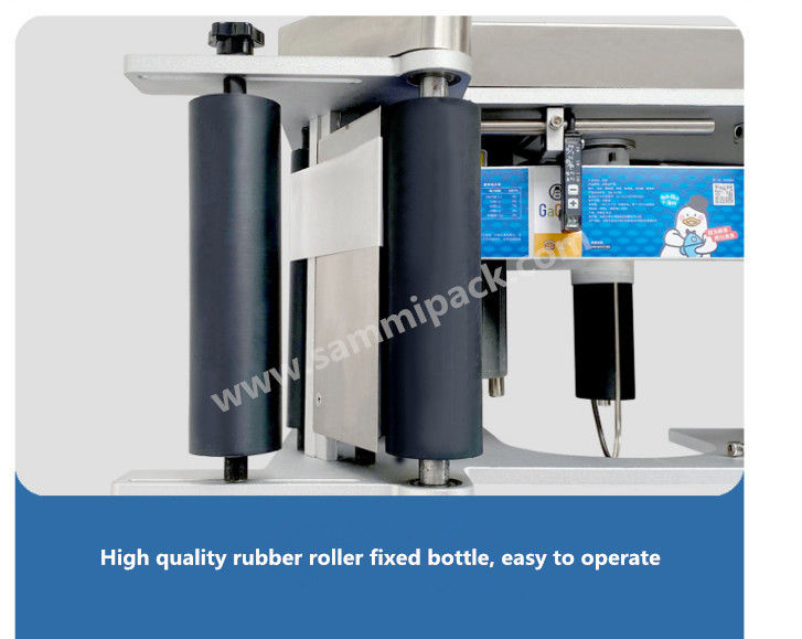 MT-50 半自動 丸いボトルラベル 缶詰や飲料ボトル用のラベル付け機械