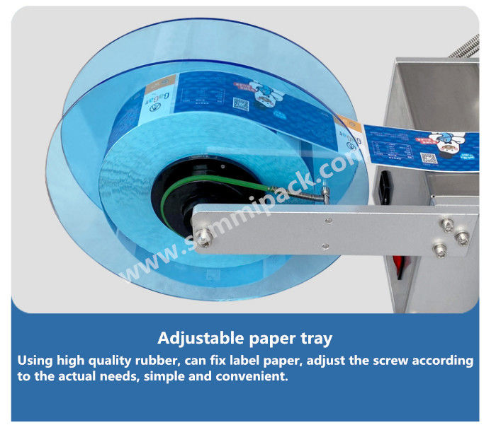 MT-50 半自動 丸いボトルラベル 缶詰や飲料ボトル用のラベル付け機械