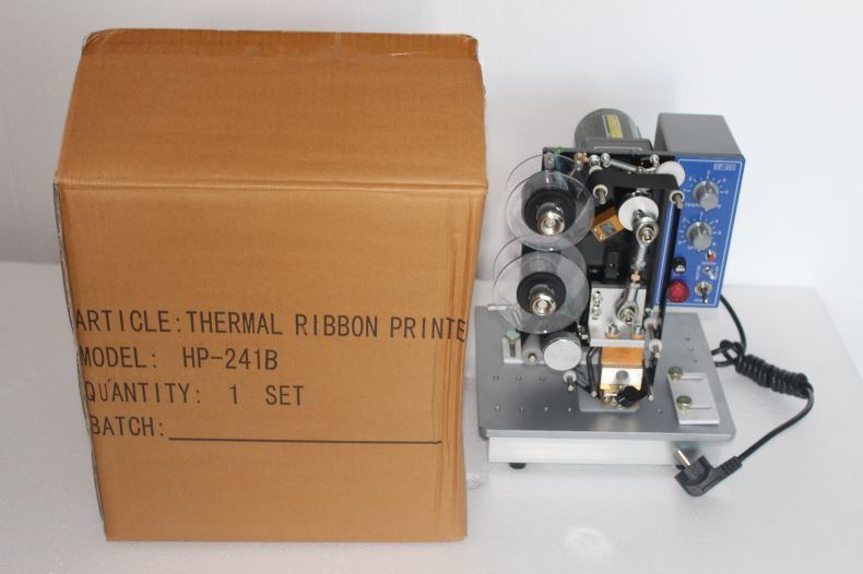 新着 半自動 ホット カラー リボン コード 印刷 機