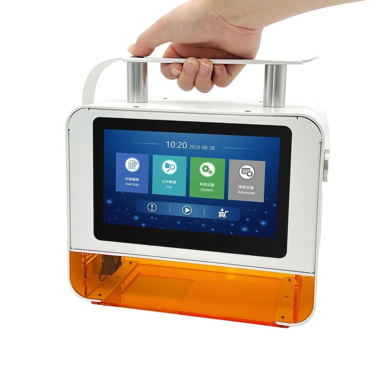 保証 100% 良好な品質 ポータブルデスクトップ日付ロゴコード UVレーザープリンター ファイバーレーザーマーキングマシン