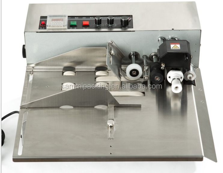 MY-380F レーベル,プラスチック袋,フィルムパッケージの日付/バッチ/ロット番号印刷のための高速自動インクロールコーダーマシン