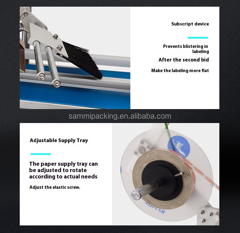 プロの高速自動ラベル付け機 平面,箱,バッグ - コンベヤー付きセルフアデッシブステッカーラベルメーカー