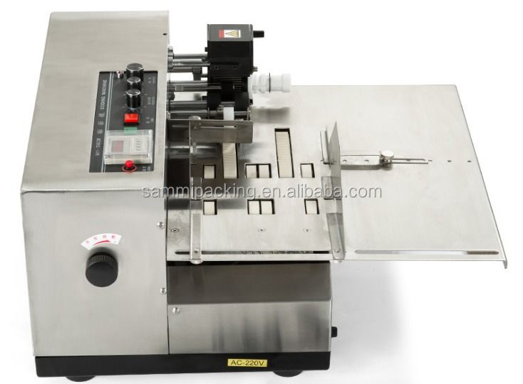 MY-380F 連続有効期限コーダー、家庭用および工業用ラベリング用高速インクロールバッチ番号印刷機