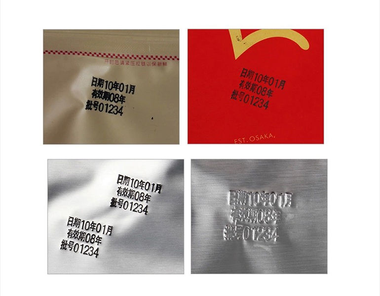 MY-380F 連続有効期限コーダー、家庭用および工業用ラベリング用高速インクロールバッチ番号印刷機