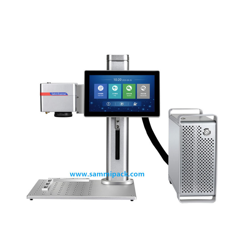 金属部品用低メンテナンスファイバーレーザー彫刻機 スポットサイズ、QRコード/バーコード対応