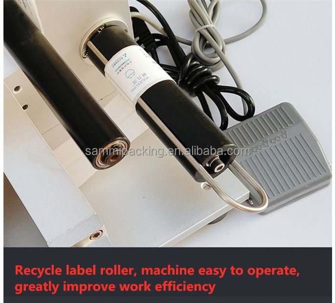 工場価格のトップとボトムラベリングマシン、角瓶、平らな表面の粘着ラベルディスペンサー機、ラベルストリッパー