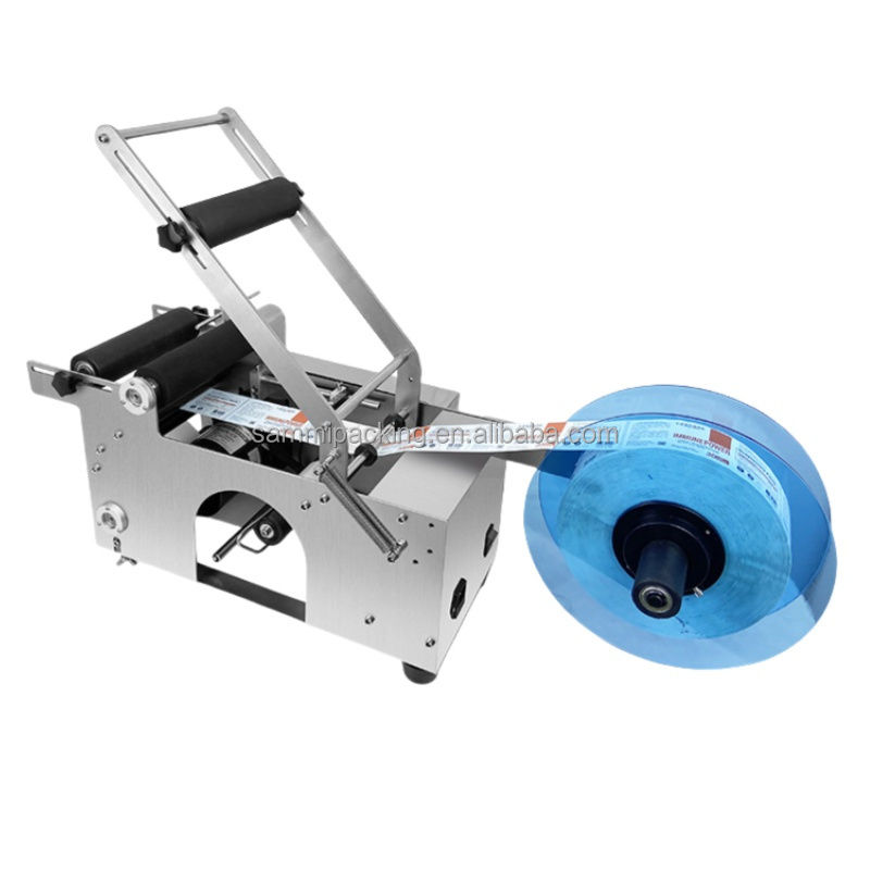 半自動 手動 PET ガラス プラスチック 水瓶 ワイン 缶缶 ラベル アプリケーション 化粧品用の新品 状態 ラベル付け 機械