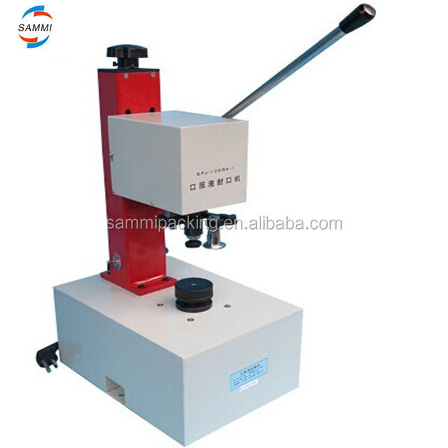経口液体ボトル、バイアル、ペニシリンボトル、抗生物質ボトルの手動キャッピングマシン