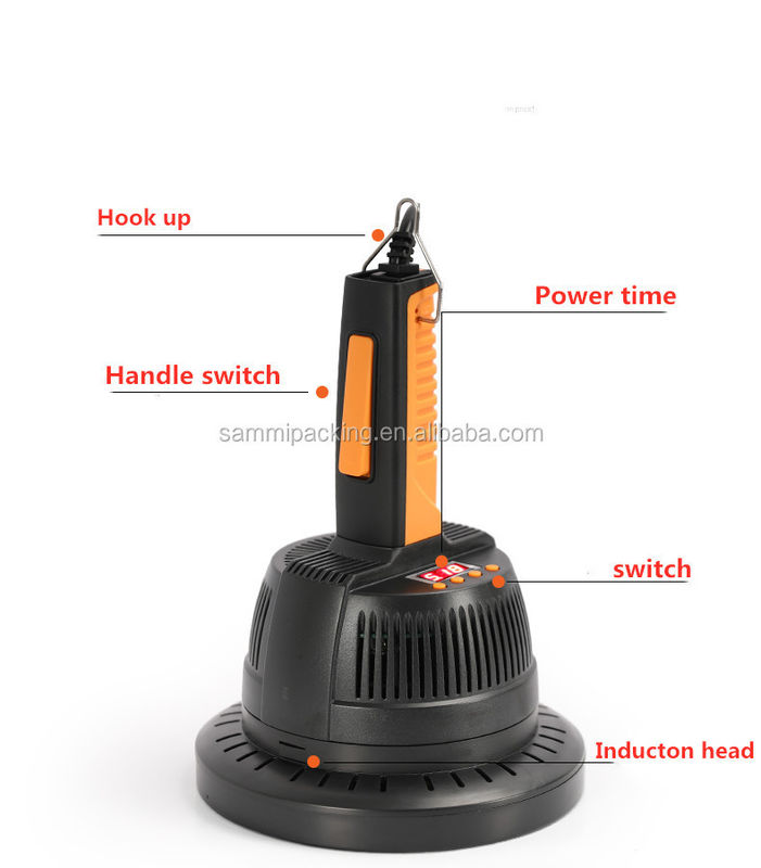 ハンドヘルド電磁誘導キャッピングマシン プラスチックボトルキャップシーラー キャッパー アルミ箔シール機