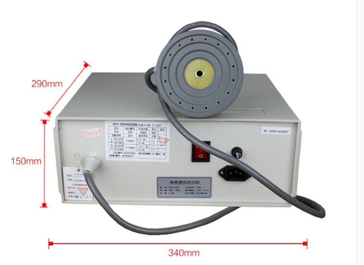 手持ちの電磁インダクションシール 20-100mm ボトル蓋口シール ポータブル アルミホイル ガスケットシール機